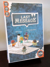 IELLO LAST MESSAGE BOARD GAME 6 CRIME SCENES NEW FACTORY