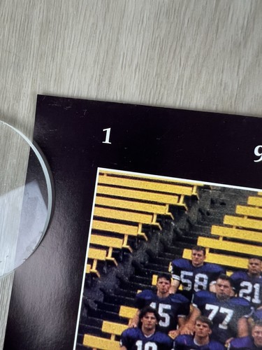 Vintage 1993 Washington Huskies Football Team Roster Poster Original 19"x13.5" - Imagen 8 de 9