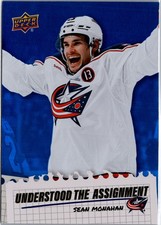 2025-26 Upper Deck #UA-18 Sean Monahan Understood the Assignment