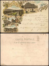 CPA Litho AK Paris Palais-Royal, Le Jardin. u...