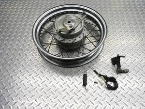 2009 96-15 Honda Rebel 250 CMX 250 Rear Wheel Rim Video Needs Truing 15x2.75