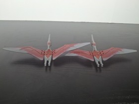 Lot 2 Lego Pteranodon Dark Red Jurassic World Dinosaur Authentic Retired 2011