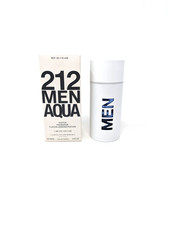 212 MEN AQUA by Carolina Herrera 3.4 fl oz 100 ml Rare  Discontinued NIB Tester