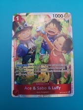 Ace & Sabo & Luffy OP13-007 Carrying On His Will Foil