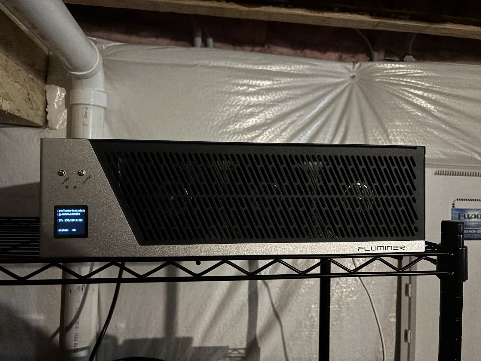 Fluminer L1Pro ASIC Scrypt Miner. USA Seller SHIPS FAST NO FEES OR TARIFFS🇺🇸