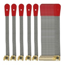 Spring Clip-on Style Bridle Straps - Set of 50pcs, Piano Tuning Spring Clip
