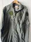 Vintage Military USGI Mens Summer Fire Resistant Coveralls Flyers 46R CWU-27/P