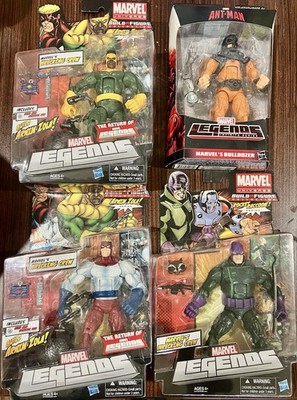 Marvel Legends: Wrecking Crew-PileDriver, Bulldozer, Wrecker, Thunderball NIB