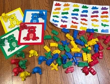 Lakeshore My First Sorting Bears Colors Cars Trains Plains Learning Counting Lot