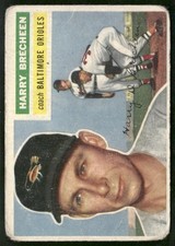 1956 Topps #229 Harry Brecheen (low grade)