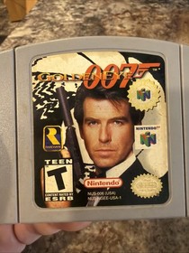 GoldenEye 007 Nintendo 64 N64 Authentic Cartridge Only SEE PICS/Marking On Top