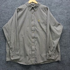 Ariat Pro Series Shirt Mens Sze XXL Blue Gingham Long Sleeve Button-Down Western