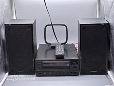Sharp XL-HF102B Hi-Fi Bluetooth Sistema de Componentes Reproductor de CD Altavoces con Control Remoto