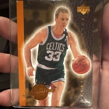 Upper Deck Inspirations 2001-02 Larry Bird #6 Boston Celtics Basketball Card