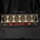 Vintage Hard to Find 1950s Aluminum Coke Bottle 12 pk Carrier Coca-Cola