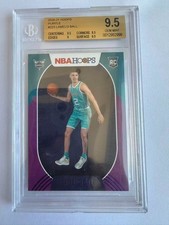 2020-21 Hoops Purple Lamelo Ball BGS 9.5 RC