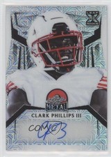2023 Leaf Metal Portrait Silver Mojo 1/4 Clark Phillips III #PA-CP3 Auto ow3