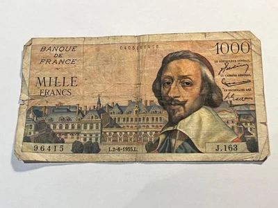 Billet France 10 Nouveaux Francs Richelieu 2-2-1961 (190-18/A2-4) - Photo 1/2