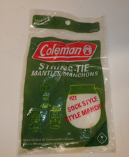 Pack Of 4 Coleman Lantern Replacement String Tie Sock Style 21 Mantle NOS 21A104