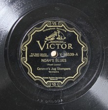 Cannon's Jug Stompers - Noah's Blues - VICTOR 38539 E-