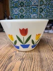Vintage Anchor Hocking  FIRE KING "TULIP" Mixing Bowl 9.5 inch diameter