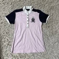 Women’s Size 36 Pink Pikeur Short Sleeve Horseback Riding Show Shirt