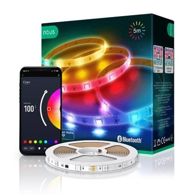 Smart RGB Bluetooth LED-Streifen F1, 5m, 24W, TUYA / Smart Life