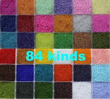 15g / 1000pcs Jewelry Making 84 kinds around 2mm Glass Seed beads 29-53 kinds 