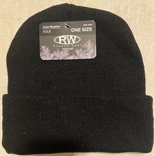 Beanie Knit Hat, NEW, One Size Fits All, Unisex, By Rugged Wear, Multi Colors to