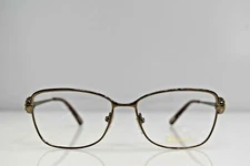 New Chopard Authentic Brown 23KT GP Crystals VCHA94S 0R80 55-15-135 Eyeglasses 
