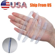 4 Pcs Clear Car Door Edge-scratch Anti-collision Protector Guard Strip Universal