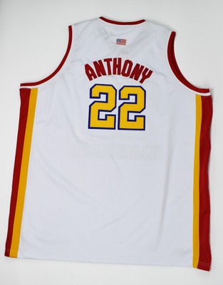 carmelo anthony jersey white