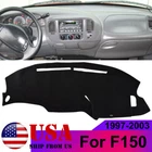 For Ford F150 F-150 1997-2003 Dash Cover Black Dashmat Dashboard Mat Carpet US