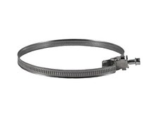 Schlauchschelle &Oslash; 160 mm, 60-170mm Bandschelle f&uuml;r L&uuml;ftungsschlauch Alu Flexrohr