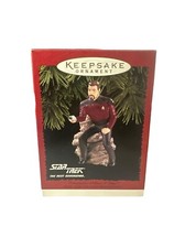 1996 Hallmark Keepsake Ornament Star Trek The Next Generation Commander Riker
