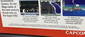Vtg Nintendo Advertisement- 1993 Mega Man X- NES- Capcom -Framed