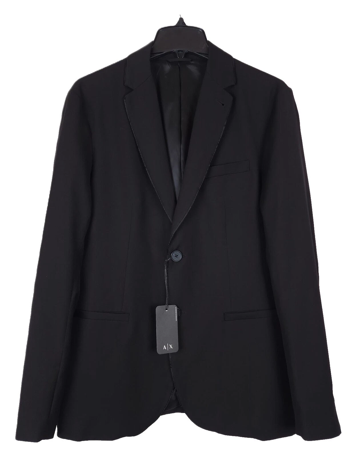 Viscose Black Suits & Blazers for Men