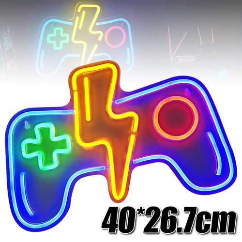 LED Neon Schild Licht Nachtlicht USB&Batteri Leuchtreklame Sign Lampe Wanddekor - Bild 22 von 22