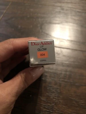 DIOR ADDICT LIP GLOW BALM #004 Coral. Full Size. Brand New In Box - Image 1 of 3