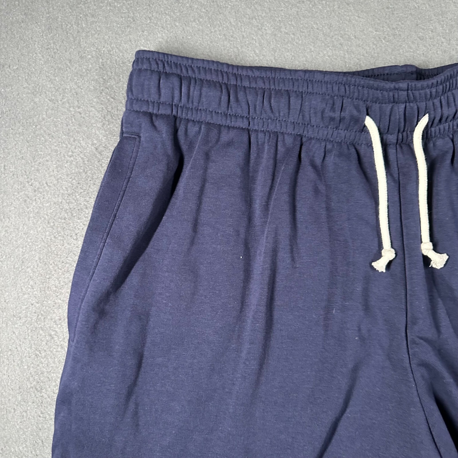 Under Armour Mens XL Navy UA Rival Terry 6 Inch Shorts Pockets Drawstring NWT thumbnail 3