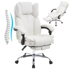 Big and Tall Executive Office Chair with Footrest Ergonomic Office Chair