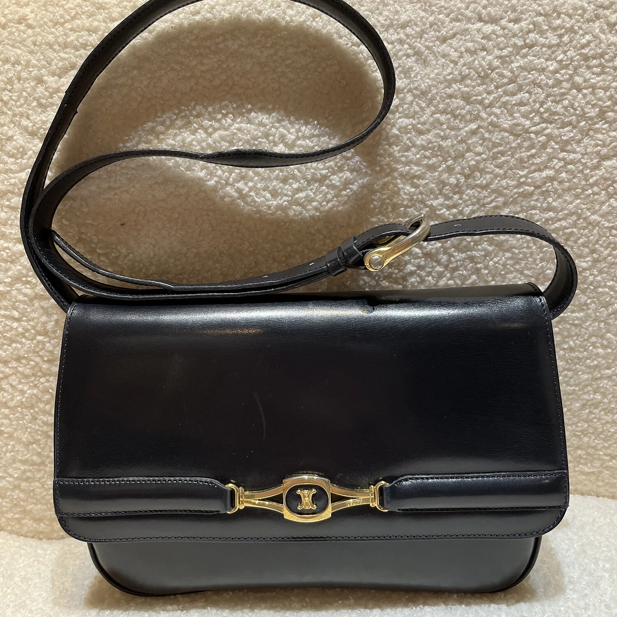 Celine Classic Shoulder Bag Black