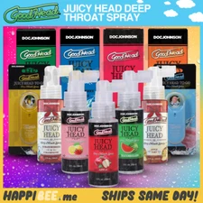 Good Head JUICY HEAD Deep Throat Spray🍯WET SLOPPY BJ Gel  Flavored Edible Lube