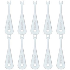 10pcs Test Fish Key Emergency light Grid Switches Test Key Fit for MK 50x14mm