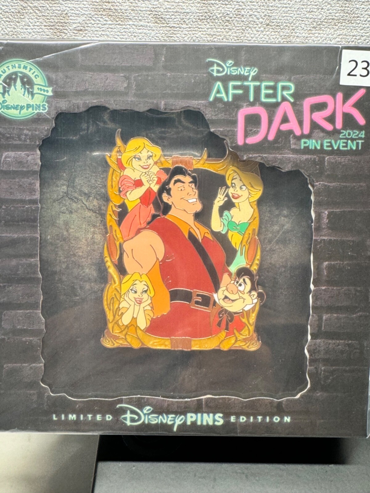 2024 Disney After Dark Disney Villains Cluster: Gaston, LeFou & Admirers LE 500