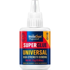 Super Glue All-Purpose Liquid 25g - Fast Drying Clear CA Adhesive for Metal P...