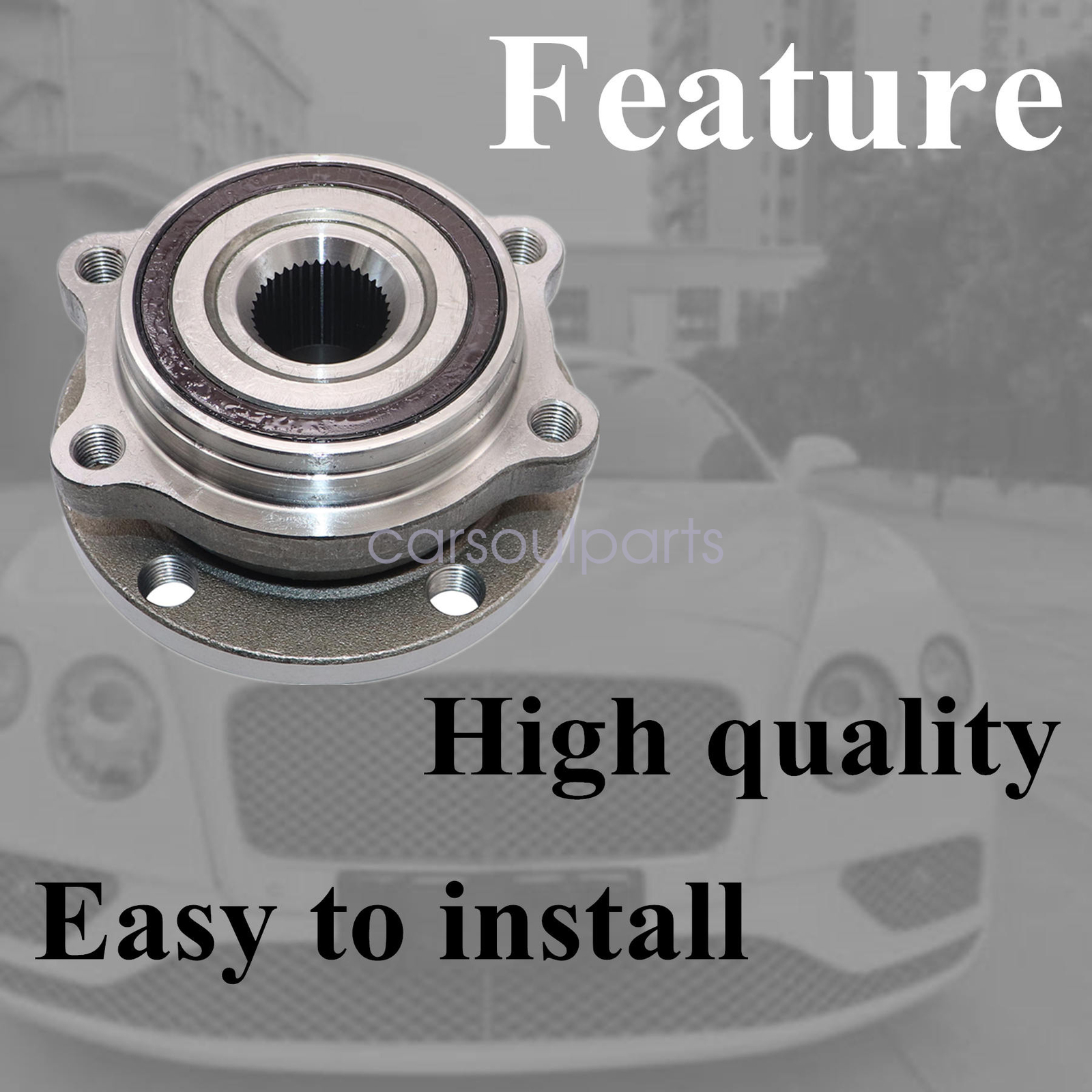 Bentley Continental GT 2004-2018 Hub bearing assembly P/N 3W0407613E