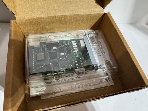 3 qty Cisco 2-Port Multiflex Trunk Voice WAN Interface Card VWIC3-2MFT-T1/E1 - Picture 2 of 3