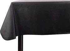 Yourtablecloth Heavy Duty Vinyl Rectangle or Square Tablecloth – 6 Gauge...