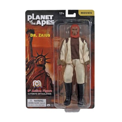 Mego Figur Dr. Zaius Planet of the Apes 8 Inch BRANDNEU & VERSIEGELT